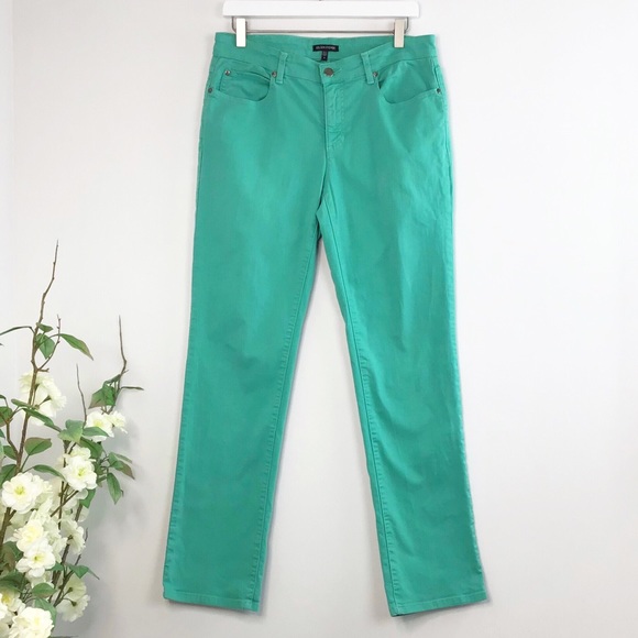 Eileen Fisher Denim - Eileen Fisher Garment Dyed Stretch Skinny Jeans